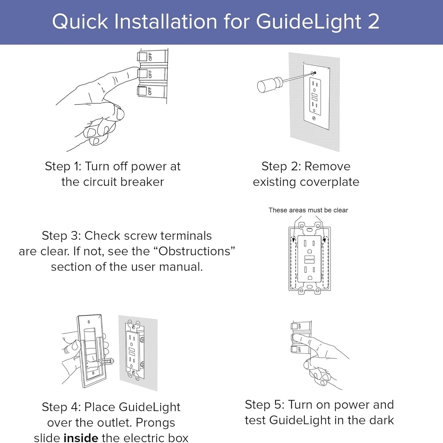 GuideLight ( PACK of 4 )